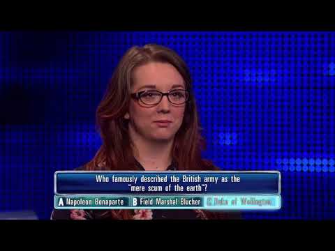 Emily gets her British Army question right | The Chase