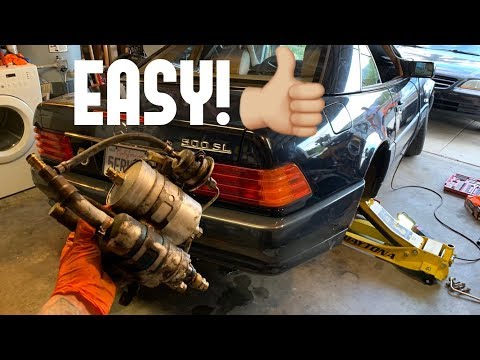 Replacing a Fuel Pump on the Mercedes! | R129