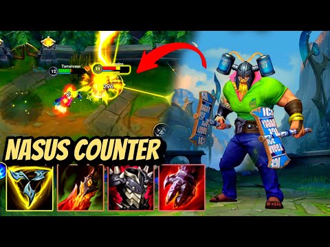 OLAF WILD RIFT TOP | BULLYING NASUS OUT OF THE GAME