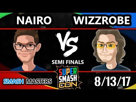Smash Con 2017 Smash Masters - NRG | Nairo vs Frys | Wizzrobe - Semi Finals