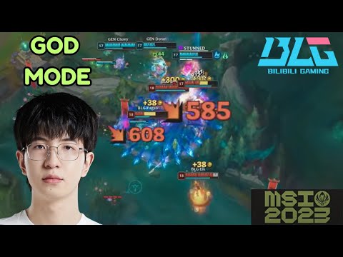 BLG vs GEN Run Over by an Elk #msi #msi2023 #chovy