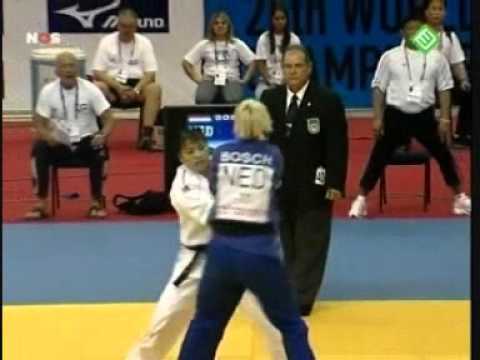 JUDO 2007 World Championships: Edith Bosch (NED) - Mi Jung Kim (KOR)