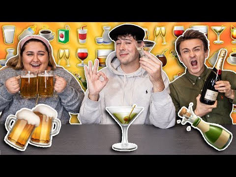 Wir haben ALLE Getränke-EMOJIS getrunken! 🍺🥂