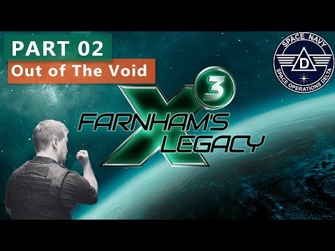 First Time X3 - Stations And Out Of The Void - X3: Farnham's Legacy - Captain Collins