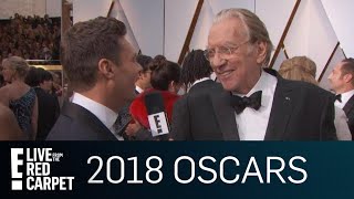 Donald Sutherland Funny Reaction to Academy Recognition | E! Live from the Red Carpet