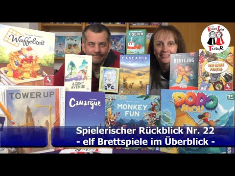 Spielerischer Rückblick Nr. 22 - elf Brettspiele im Überblick - Brettspiel - Die Brettspieltester