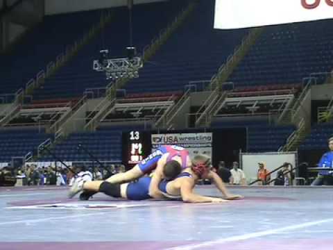 Cadet Freestyle 160  Evan Rosborough (OH) dec. Charles Orzeske (IN)