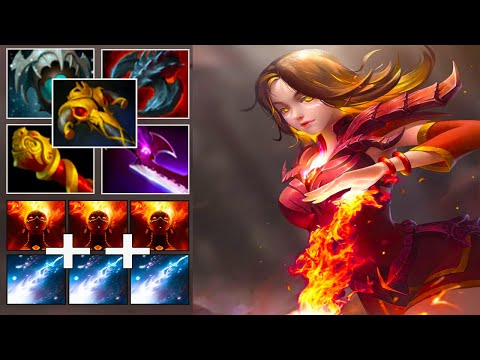 Insane Crit Damage [ Lina ] New Patch 7.31d