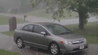 preview picture of video 'Hail Storm 5-14-10 Clarksville TN'