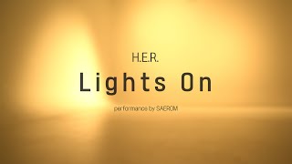 프로미스나인(fromis_9) flaylist &#39;H.E.R. - Lights On&#39; performance by SAEROM