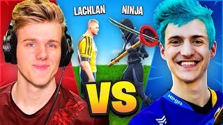 Lachlan VS Ninja In Fortnite Battle Royale!