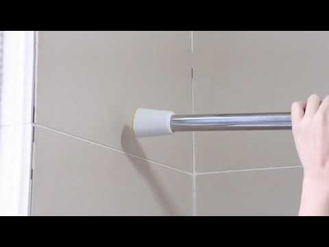 Shower Curtain Rod Installation - Tension