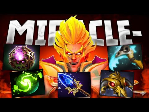 THE GOD IS BACK! Miracle- Invoker 7.40 Smurfing & Godlike!