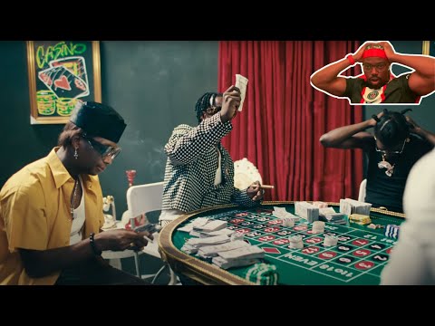 Larrylanes, Seyi Vibez, Bella Shmurda - Mamba (Official Music Video) | Jonny Boy Reactz