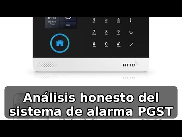 Vídeo relacionado con PGST Sistema de Alarma 2G gsm WiFi, Compatible con Control Remoto, Kit de Seguridad para el Hogar con Smart Life App 8Piezas, Sistema antirrobo Inalámbrico 120DB, Compatible con Alexa, Google Home