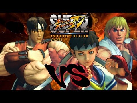 SSFIV AE - Kiryu Tsukimiya (Guy) vs motosan07 (Sakura) / LeviStrauss1829 (Ken) ᴴᴰ