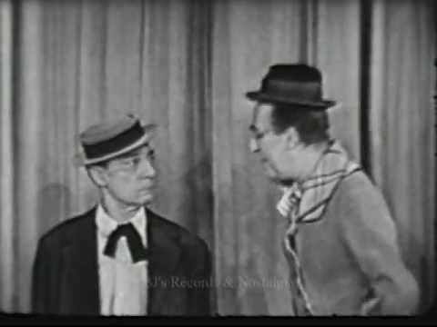 THE ED WYNN SHOW.  Buster Keaton segment from 1949.  Live Kinescope.