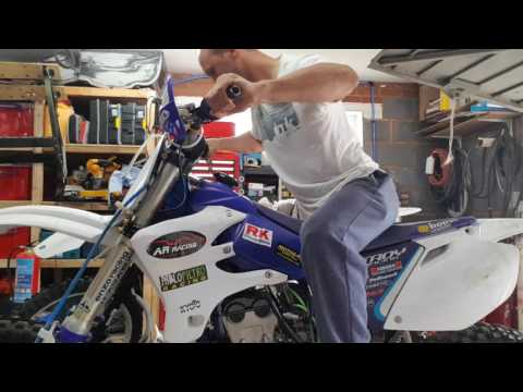 Update for eBay advert. YZ250 starting and running through gears