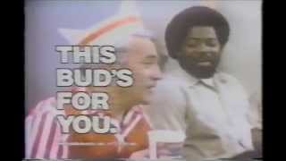 Budweiser Beer Commercial - This Bud's For You - 1979