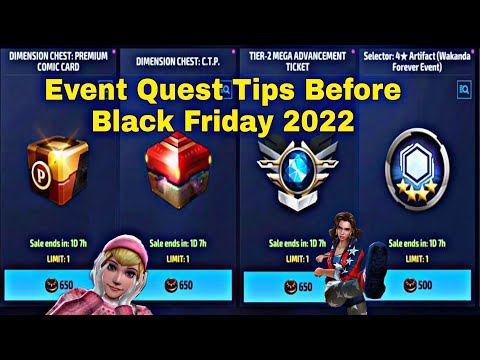 Event Quest 650 Tokens Use Showcase And Tips Before Black Friday 2022 - Marvel Future Fight