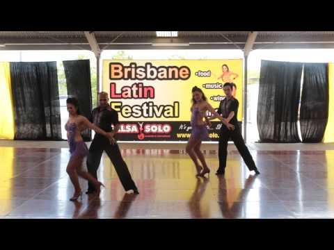 Tropical Soul Bachateros Advanced - Amateur Partnered Latin Teams - Salsa Solo 2014 - Friday