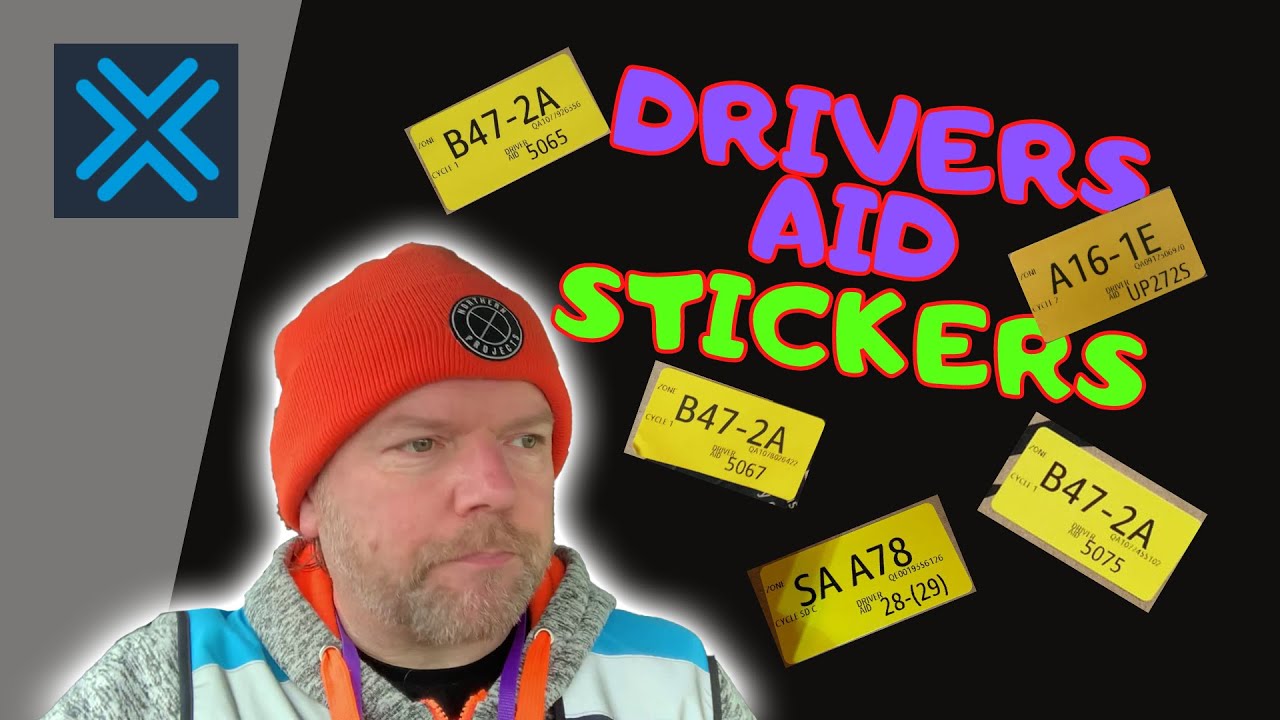 Amazon Flex: Driver's Aid Stickers