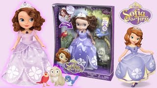 Sofia the First Talking Sofia and Animal Friends - Disney Princess Toys