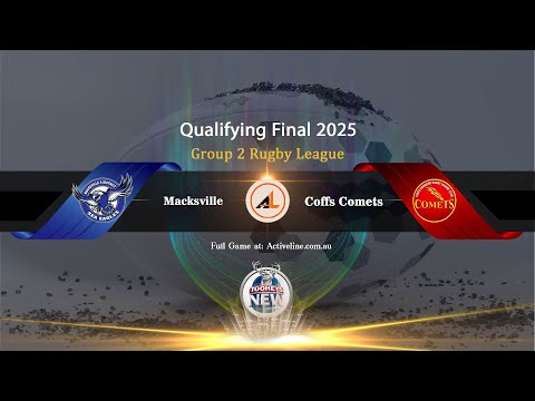 Reserve Grade -  Macksville Sea Eagles  Vs  Coffs Harbour Comets  Qualifying Final  2025