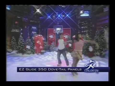 High School Musical on EZ Glide 350 synthetic ice from the Regis and Kelly Christmas special.
