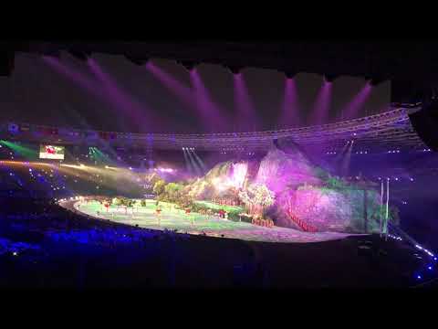 OPENING CEREMONY ASIAN GAMES 2018 - traditional dance
