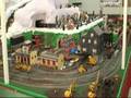 Lionel & MTH trains and animated industrial area ...