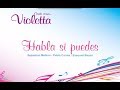 Violetta: Habla Si Puedes en Karaoke / TKM 