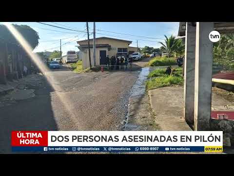 Doble homicidio en Colón