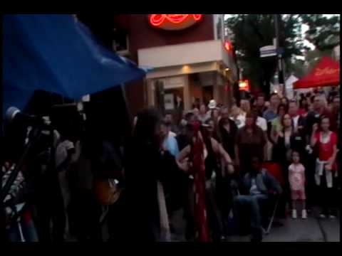 David Rotundo performs "Get Together" at Toronto Beaches Festival Sat July 25/09