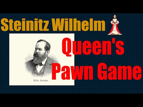 Steinitz, Wilhelm x Trenchard Herbert. Queen's Pawn Game. 1898.