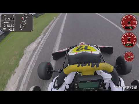 Novo recorde pessoal - Treino de Kart F4 em Interlagos - 5 de Dezembro de 2020 às 11:57 AM