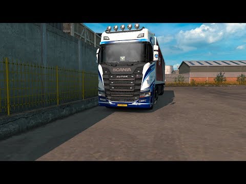 ETS2 SCANIA S520 Livorno to Roma  Italy DLC One Person Driver View