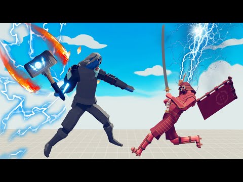 ELEMENTAL WARRIOR vs EVERY UNIT | Totally Accurate Battle Simulator-TABS