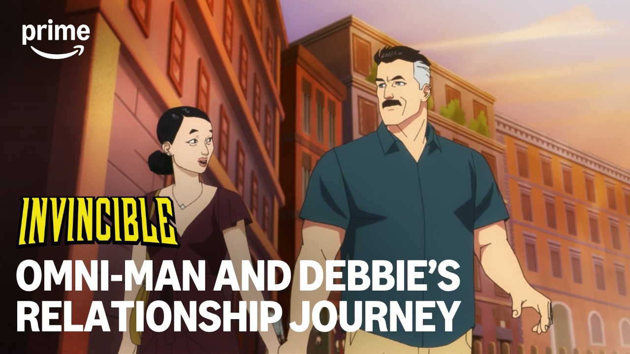 Debbie Teaching Omni-man How to Love | Invincible | Prime Video