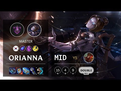 Orianna Mid vs Wukong - KR Master Patch 10.9