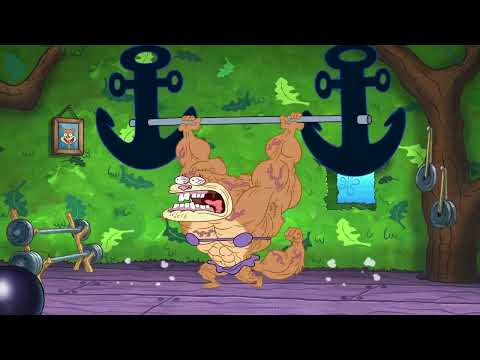 Female Muscle clip 788 - SpongeBob SquarePants