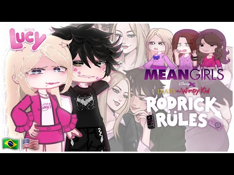 [☁️] Mean Girls react to Rodrick Heffley | Rodrina || DOAWK x Mean Girls Crossover ||
