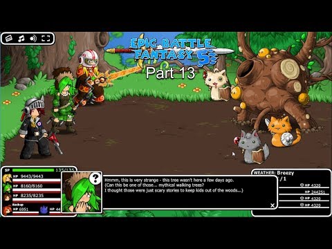 Fighting Tree Cat King... Thing? (On Epic) | Epic Battle Fantasy 5 part 13
