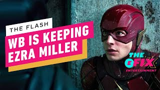 Ezra Miller Returns For The Flash Reshoots - Ign The Fix: Entertainment