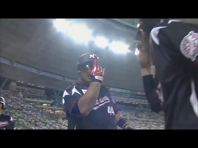 【5回表】早くも今月5本目!! マリーンズ・井上の16号2ラン!! 2018/7/11 L-M