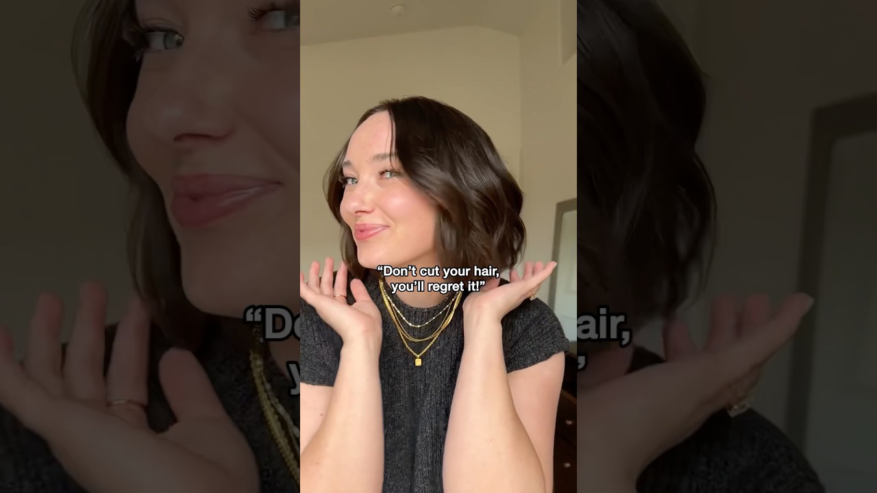 ITALIAN BOB: First time cutting my hair in 6 years! #haircut #italianbob #bobhaircut