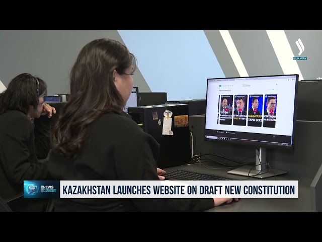 Kazakhstan launches website on draft new Constitution