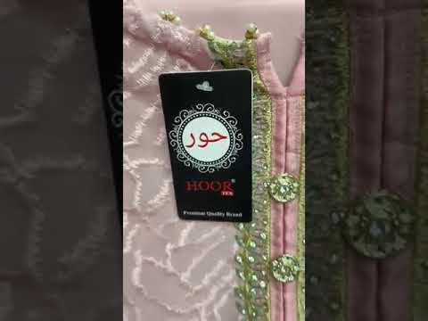 Hoor Tex H-62 Heavy Georgette Wholesale Pakistani Suit Catalog – product video thumbnail