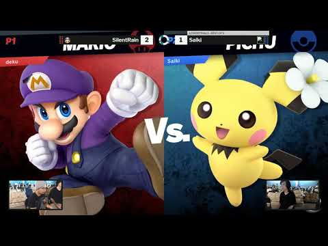 SOS 124 SSBU Losers Finals - SilentRain (Mario) vs Saiki (Pichu/Pokemon Trainer)