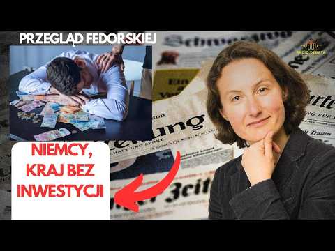 Niemcy bez inwestycji, sprzedaż mięsa robi się trudna, koniec anonimowego internetu w DE?